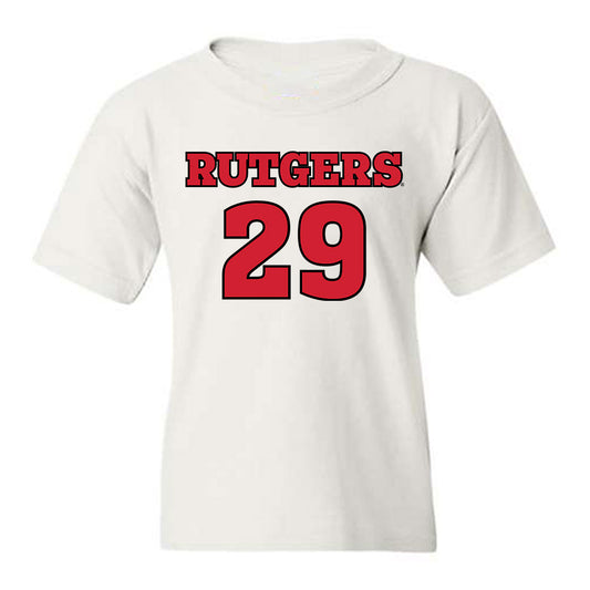 Rutgers - NCAA Football : Dane Pizzaro - Sports Shersey Youth T-Shirt-0