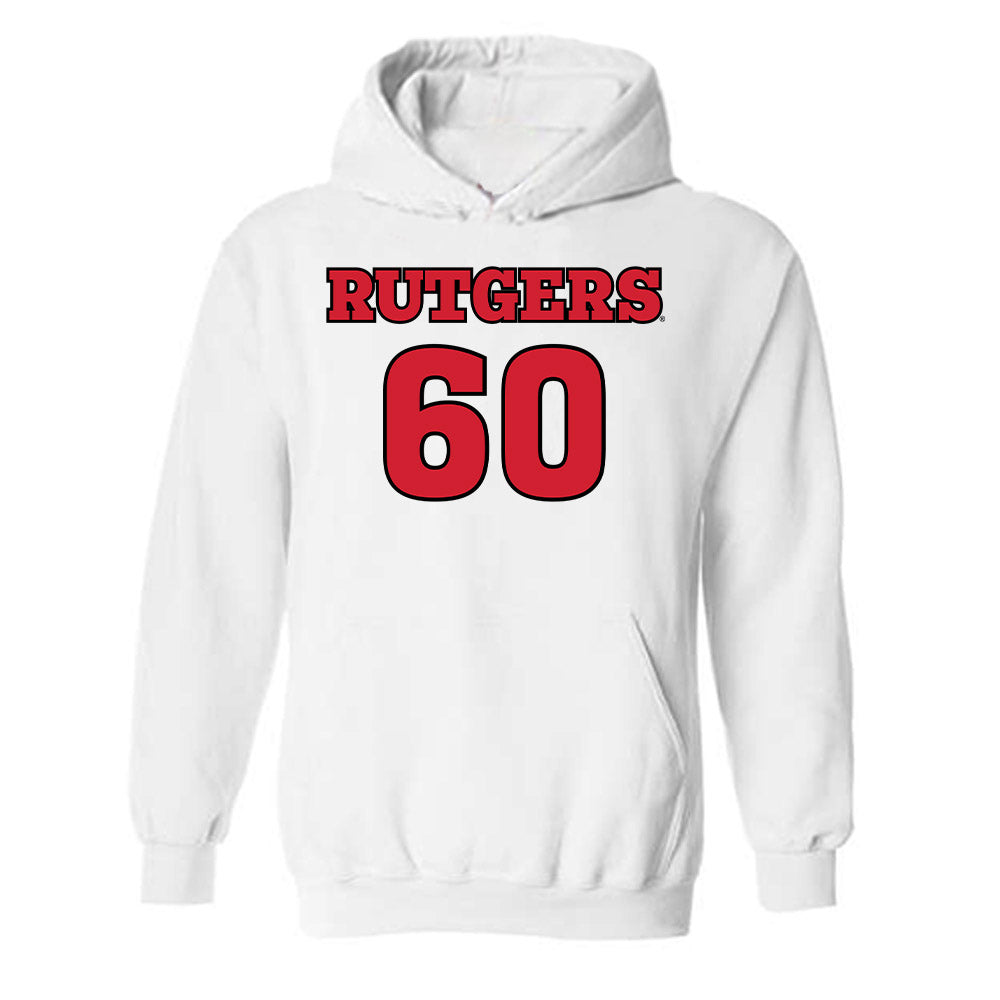 Rutgers - NCAA Football : Logan Anthony - Sports Shersey Hooded Sweatshirt-0