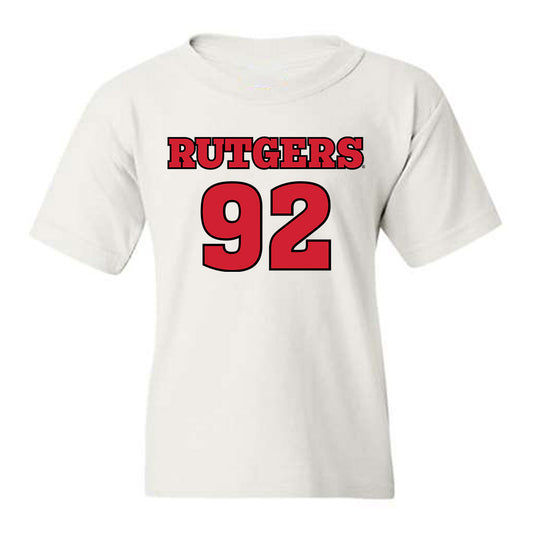 Rutgers - NCAA Football : Darold DeNgohe - Sports Shersey Youth T-Shirt-0