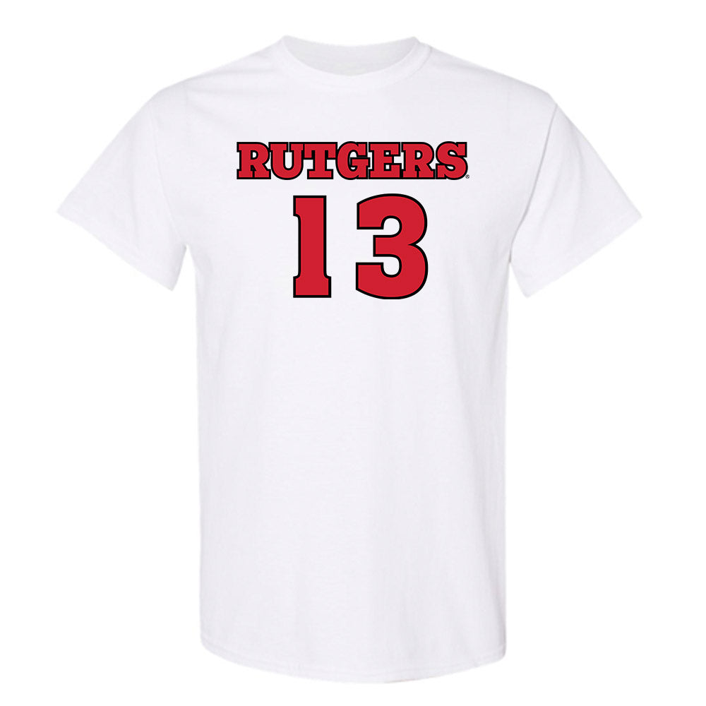 Rutgers - NCAA Football : Elias Coke - Sports Shersey T-Shirt-0