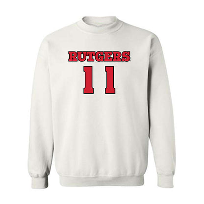 Rutgers - NCAA Football : Steven Murray - Sports Shersey Crewneck Sweatshirt-0