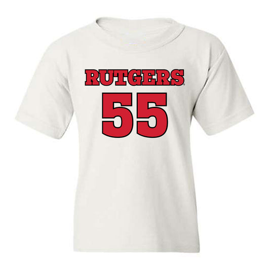 Rutgers - NCAA Football : Zaire Angoy - Sports Shersey Youth T-Shirt-0