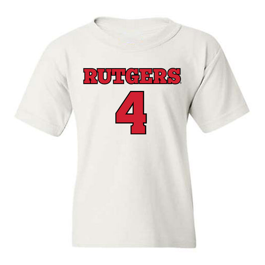 Rutgers - NCAA Football : Kevyn Humes - Sports Shersey Youth T-Shirt-0