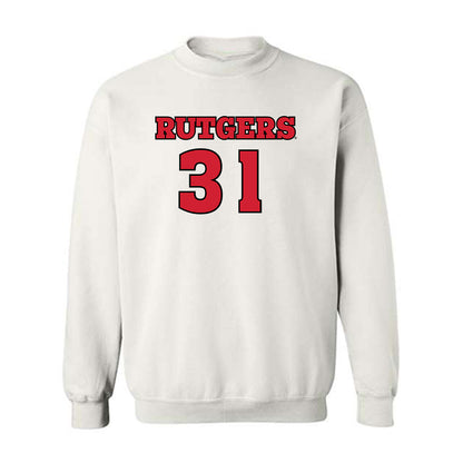 Rutgers - NCAA Football : Sebastian Cruz - Sports Shersey Crewneck Sweatshirt-0