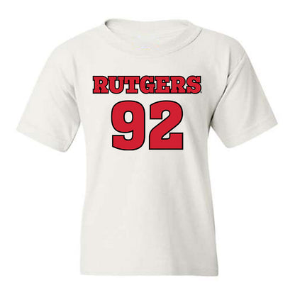 Rutgers - NCAA Football : Jermaine Polk - Sports Shersey Youth T-Shirt-0