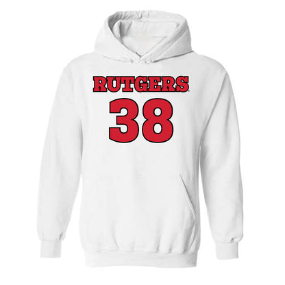 Rutgers - NCAA Football : Joey Kopec III - Sports Shersey Hooded Sweatshirt-0