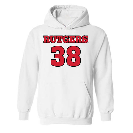 Rutgers - NCAA Football : Joey Kopec III - Sports Shersey Hooded Sweatshirt-0