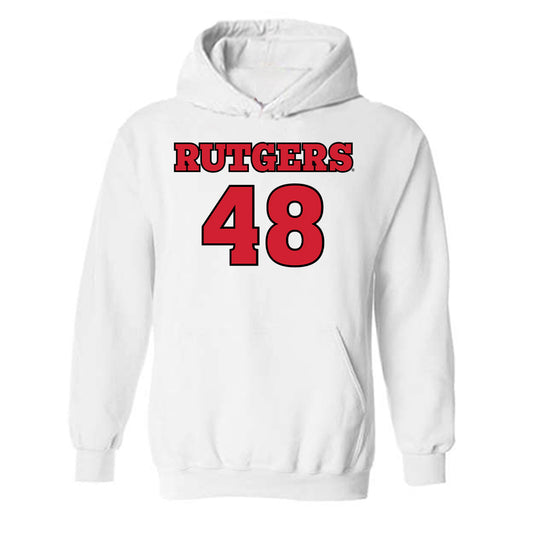 Rutgers - NCAA Football : Raedyn Bruens - Sports Shersey Hooded Sweatshirt-0