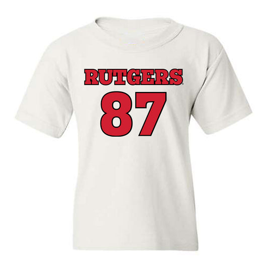 Rutgers - NCAA Football : Montgomery Keener - Sports Shersey Youth T-Shirt-0