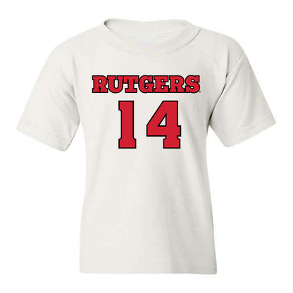 Rutgers - NCAA Football : RJ Johnson - Sports Shersey Youth T-Shirt-0