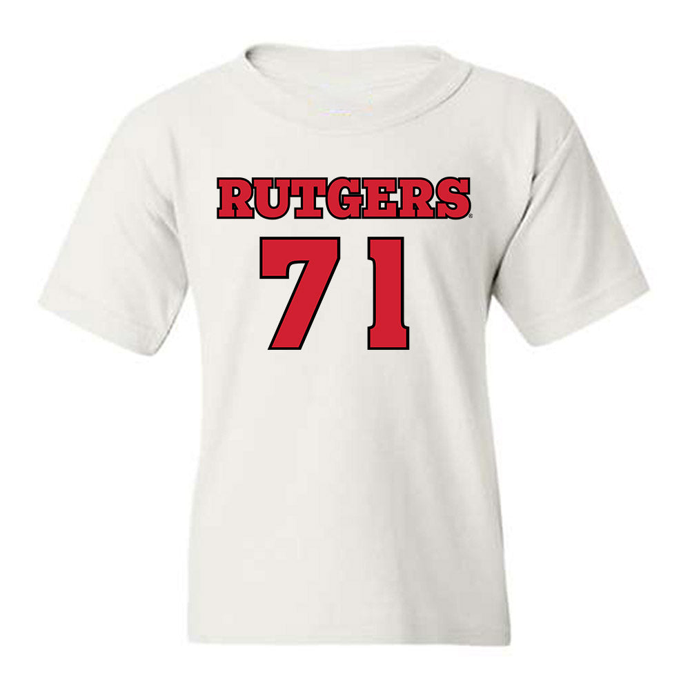 Rutgers - NCAA Football : Jared Smith - Sports Shersey Youth T-Shirt-0