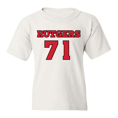Rutgers - NCAA Football : Jared Smith - Sports Shersey Youth T-Shirt-0