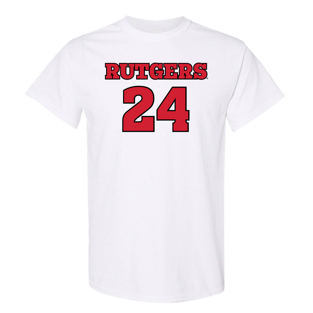 Rutgers - NCAA Football : Benjamin Rothhaar - Sports Shersey T-Shirt-0