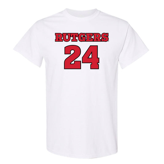 Rutgers - NCAA Football : Benjamin Rothhaar - Sports Shersey T-Shirt-0