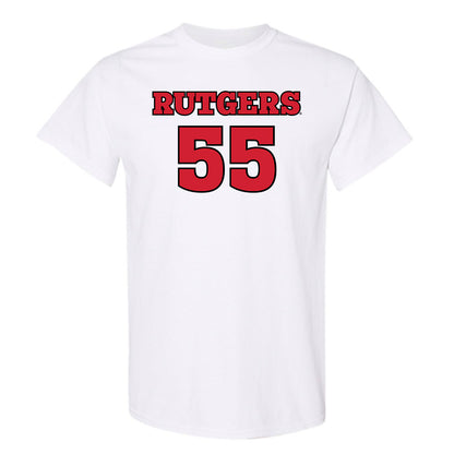Rutgers - NCAA Football : Zaire Angoy - Sports Shersey T-Shirt-0