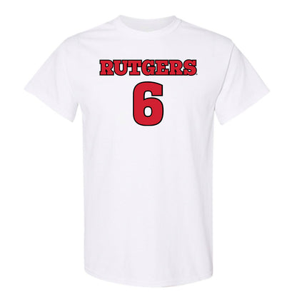 Rutgers - NCAA Football : Sean Ashenfelder - Sports Shersey T-Shirt-0