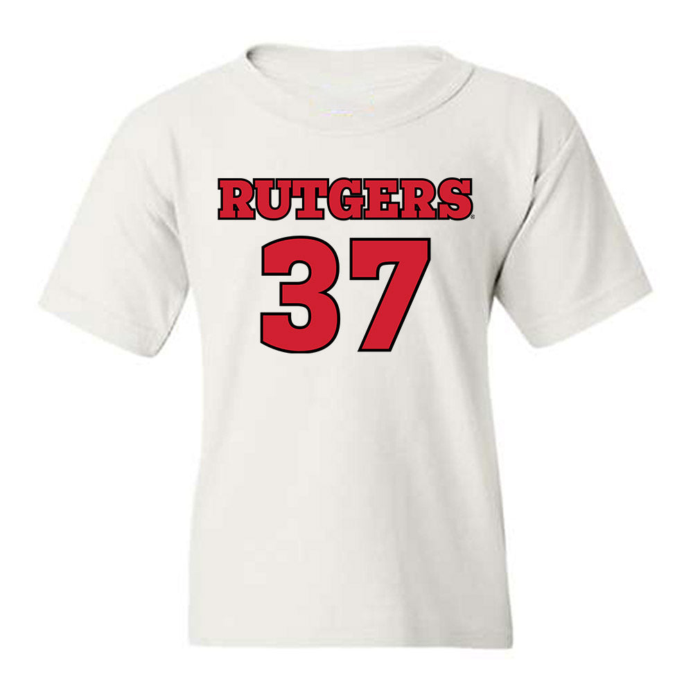Rutgers - NCAA Football : RJ Wortman Jr - Sports Shersey Youth T-Shirt-0