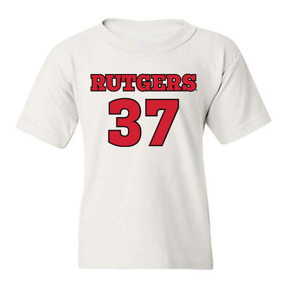 Rutgers - NCAA Football : RJ Wortman Jr - Sports Shersey Youth T-Shirt-0