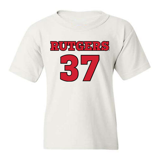 Rutgers - NCAA Football : RJ Wortman Jr - Sports Shersey Youth T-Shirt-0
