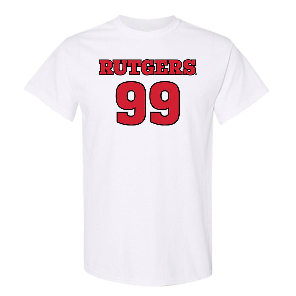 Rutgers - NCAA Football : Rondarius Porter - Sports Shersey T-Shirt-0