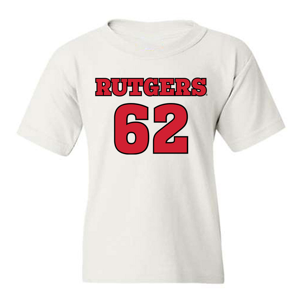 Rutgers - NCAA Football : Tyler Duell - Sports Shersey Youth T-Shirt-0