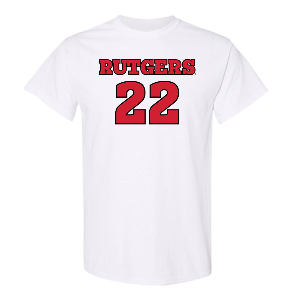 Rutgers - NCAA Football : Michael Clayton - Sports Shersey T-Shirt-0
