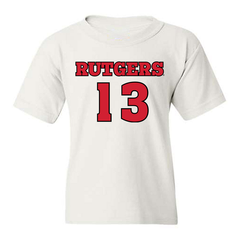 Rutgers - NCAA Football : Elias Coke - Sports Shersey Youth T-Shirt-0