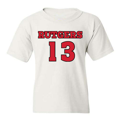 Rutgers - NCAA Football : Elias Coke - Sports Shersey Youth T-Shirt-0