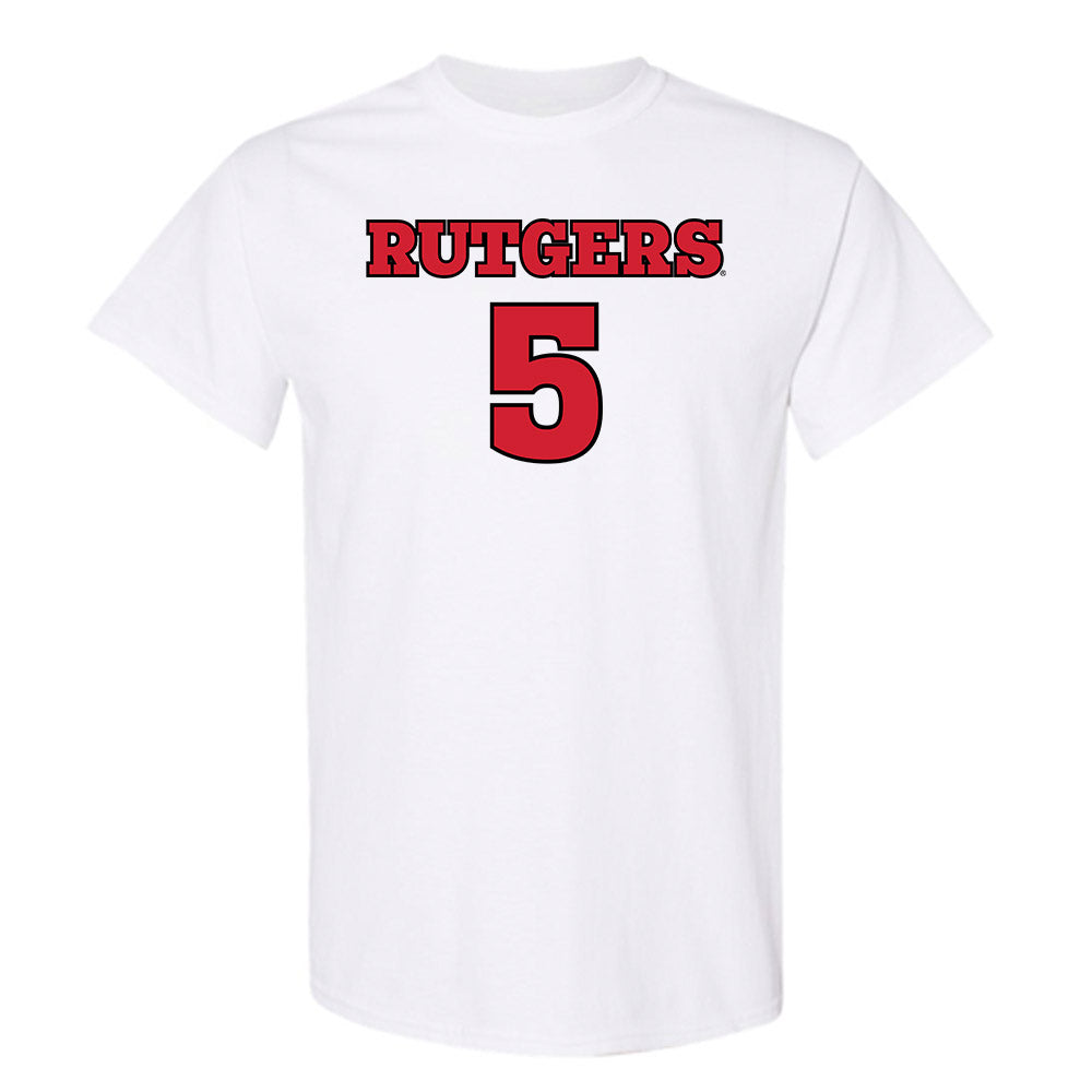 Rutgers - NCAA Football : Bradlee Jones - Sports Shersey T-Shirt-0