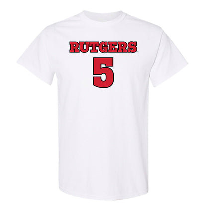 Rutgers - NCAA Football : Bradlee Jones - Sports Shersey T-Shirt-0