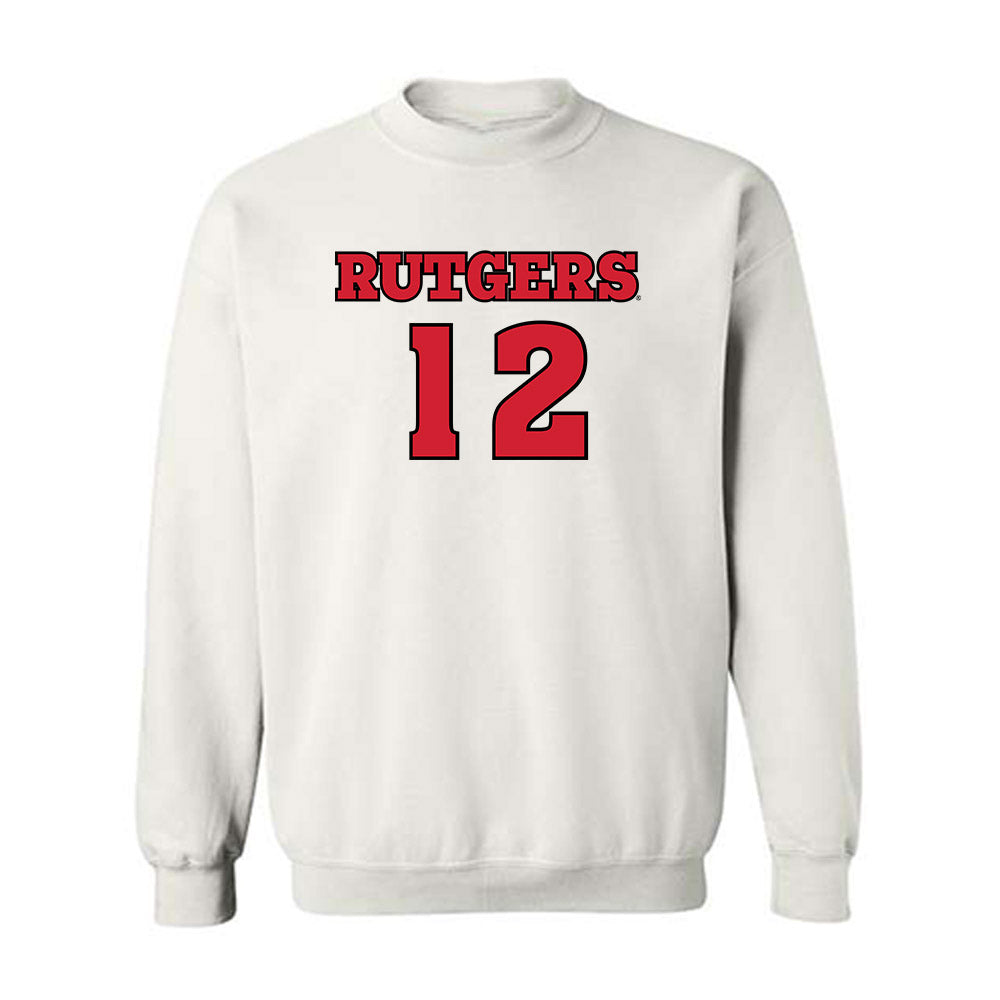 Rutgers - NCAA Football : Zahmir Dawud - Sports Shersey Crewneck Sweatshirt-0