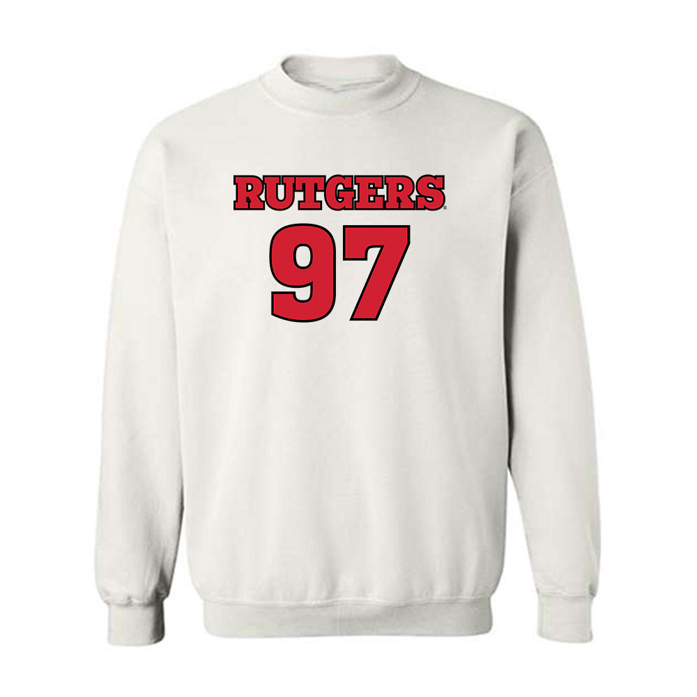 Rutgers - NCAA Football : Rinaldo Callaway III - Sports Shersey Crewneck Sweatshirt-0