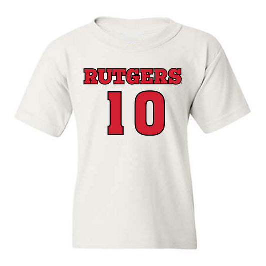 Rutgers - NCAA Football : Ty Morris - Sports Shersey Youth T-Shirt-0