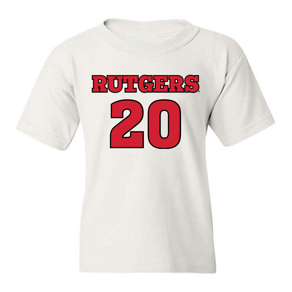 Rutgers - NCAA Football : Chris Joines - Sports Shersey Youth T-Shirt-0