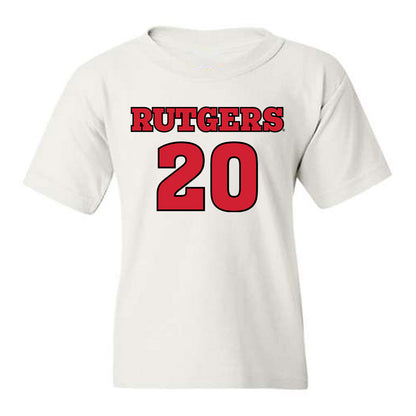 Rutgers - NCAA Football : Chris Joines - Sports Shersey Youth T-Shirt-0