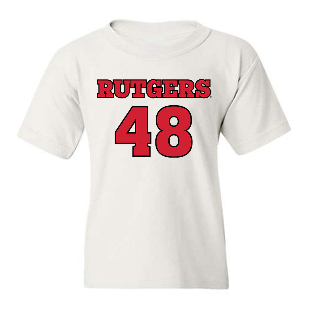 Rutgers - NCAA Football : Raedyn Bruens - Sports Shersey Youth T-Shirt-0