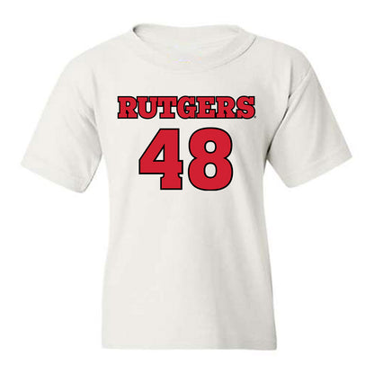 Rutgers - NCAA Football : Raedyn Bruens - Sports Shersey Youth T-Shirt-0