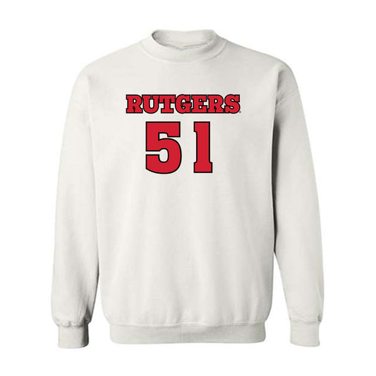 Rutgers - NCAA Football : Raymond Giacobbe - Sports Shersey Crewneck Sweatshirt-0