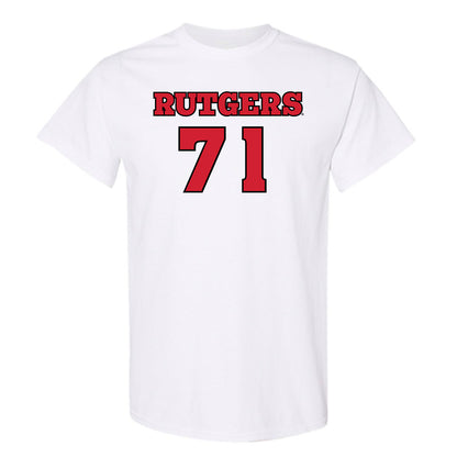Rutgers - NCAA Football : Jared Smith - Sports Shersey T-Shirt-0