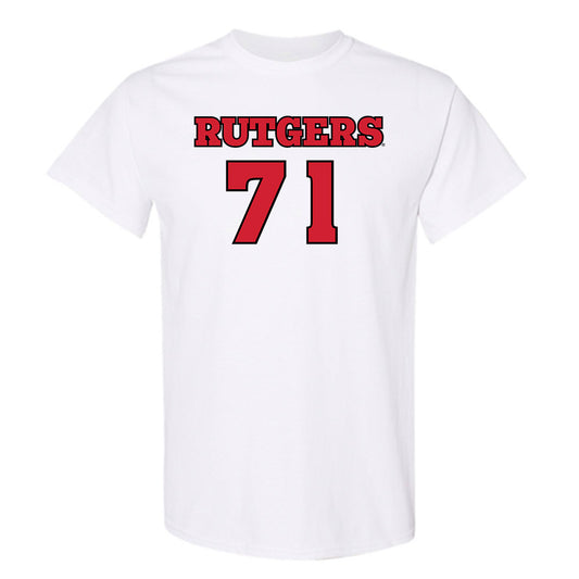 Rutgers - NCAA Football : Jared Smith - Sports Shersey T-Shirt-0