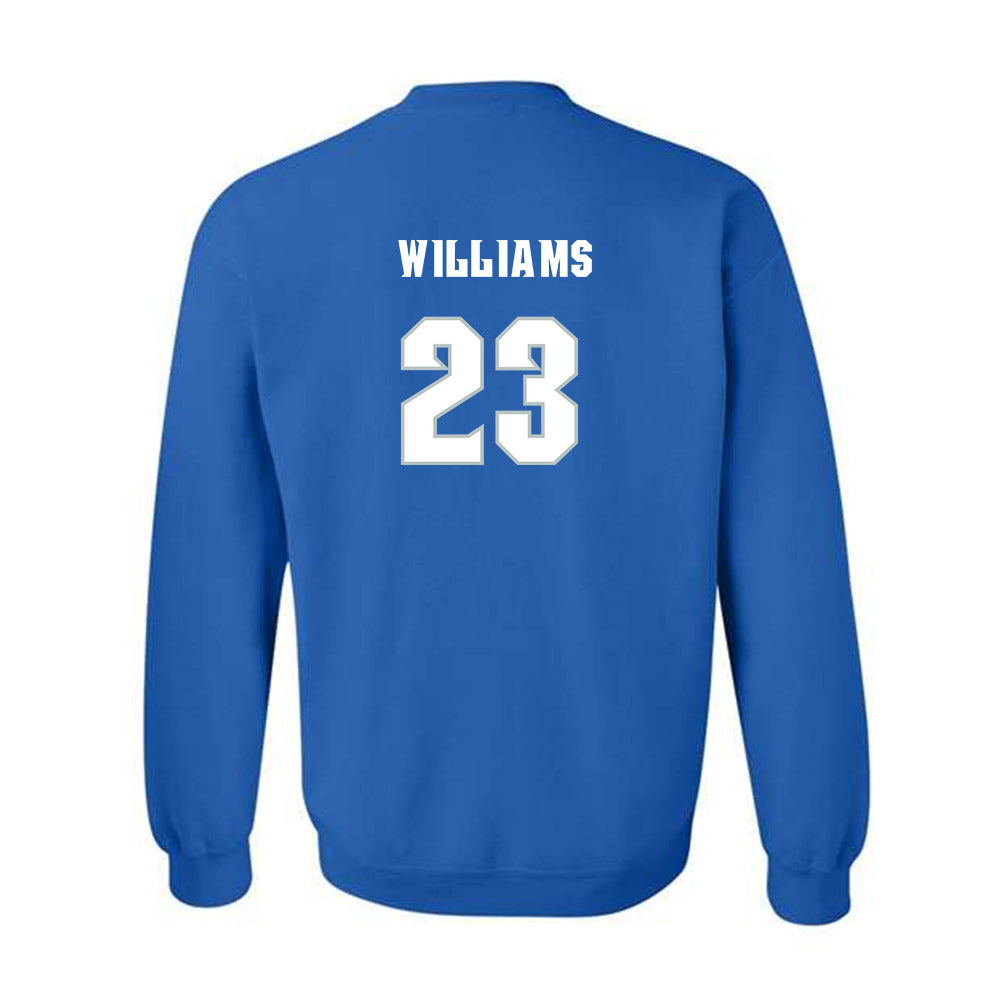 Seton Hall - NCAA Men's Basketball : Michael Williams - Classic Shersey Crewneck Sweatshirt-1