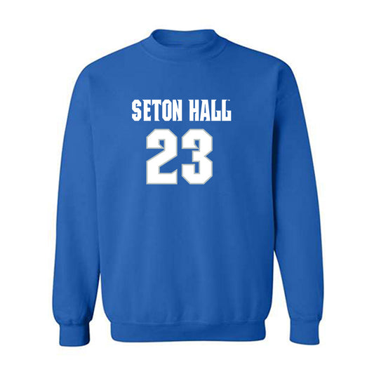 Seton Hall - NCAA Men's Basketball : Mike Williams - Classic Shersey Crewneck Sweatshirt-0