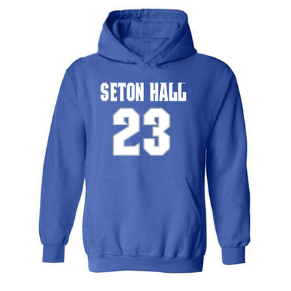 Seton Hall - NCAA Men's Basketball : Michael Williams - Classic Shersey Hooded Sweatshirt-0