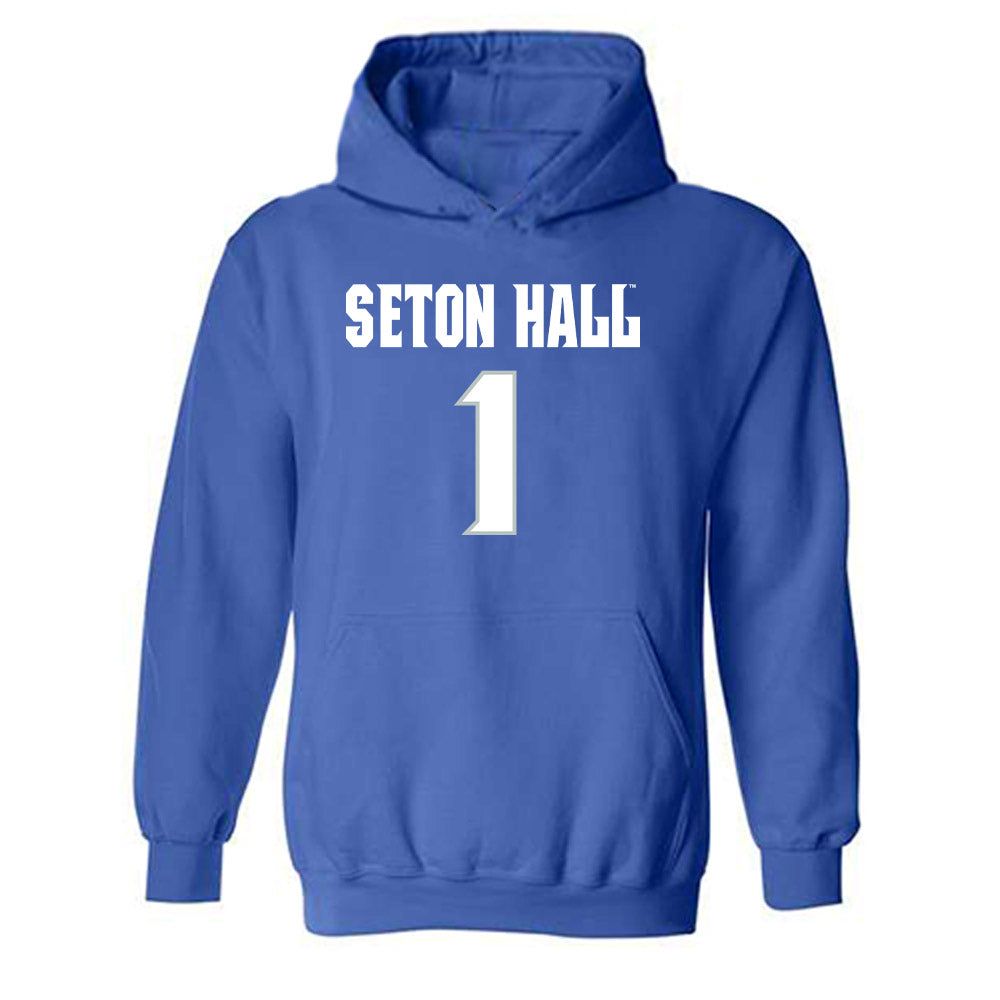 Seton Hall - NCAA Men's Basketball : Jacob Dar - Classic Shersey Hooded Sweatshirt-0