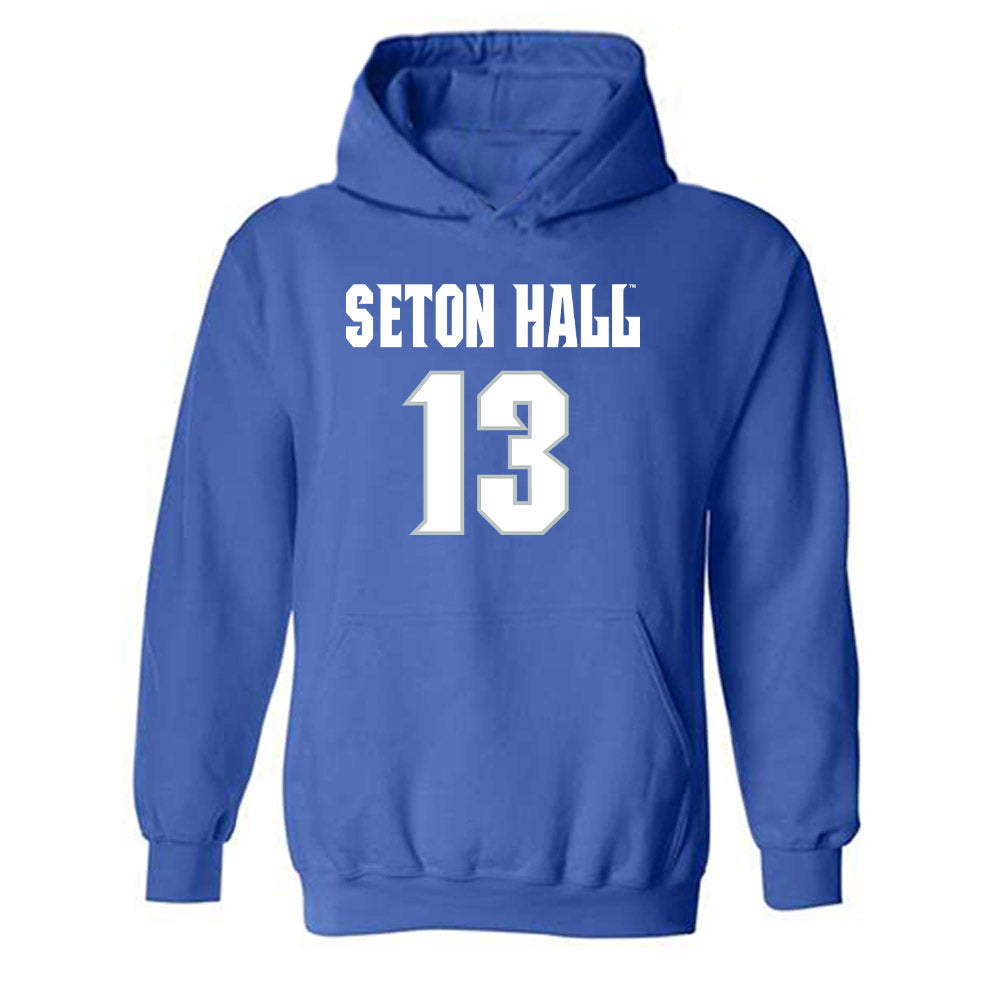 Seton Hall - NCAA Men's Basketball : Trey Parker - Classic Shersey Hooded Sweatshirt-0