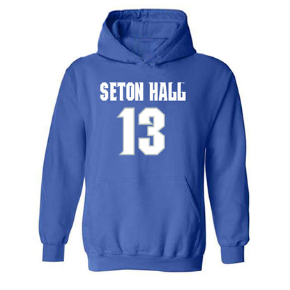 Seton Hall - NCAA Men's Basketball : Trey Parker - Classic Shersey Hooded Sweatshirt-0