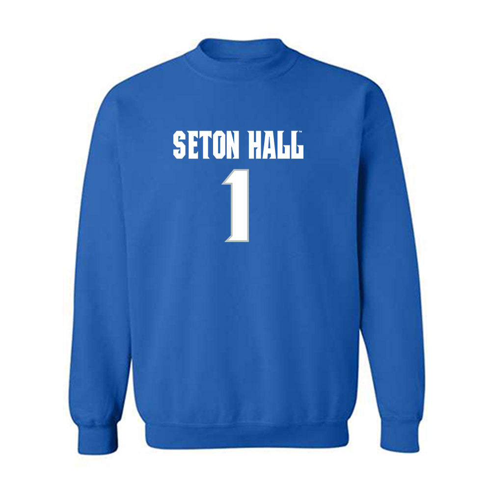 Seton Hall - NCAA Men's Basketball : Jacob Dar - Classic Shersey Crewneck Sweatshirt-0