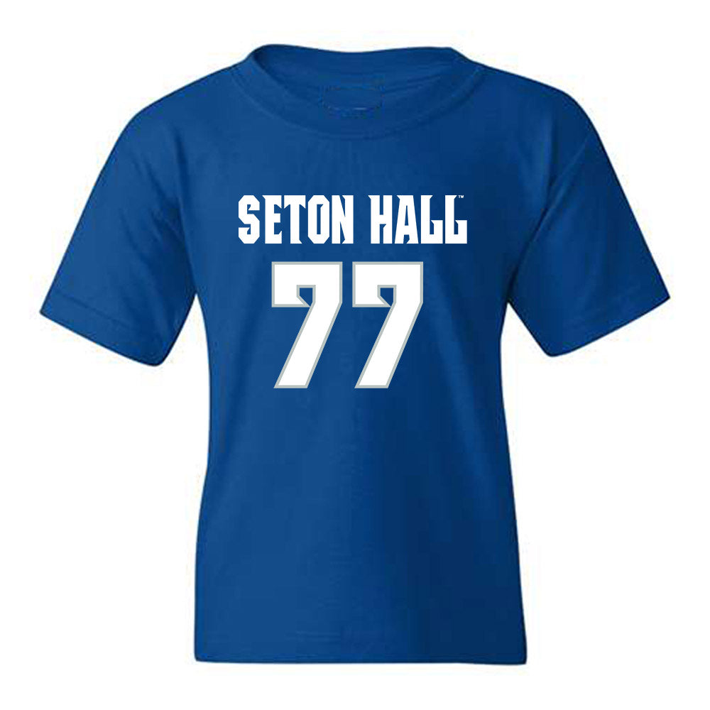Seton Hall - NCAA Men's Basketball : Mihailo Petrovic - Classic Shersey Youth T-Shirt-0
