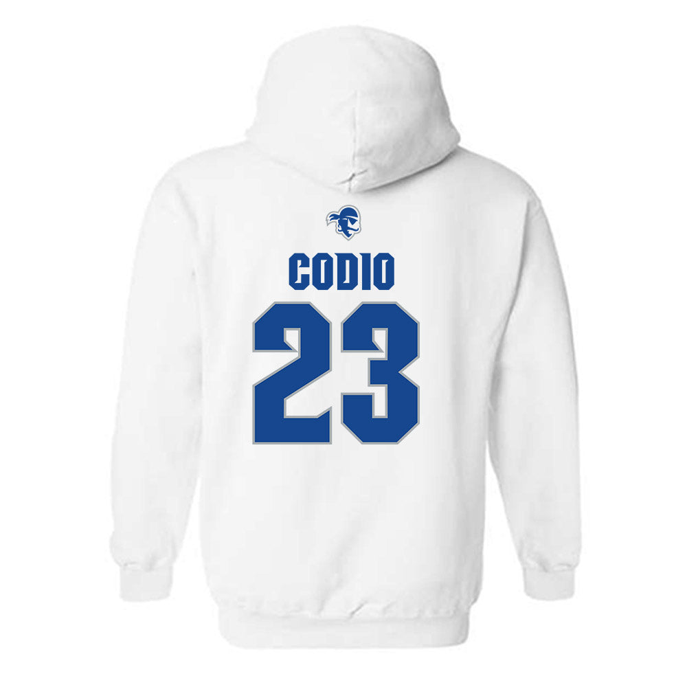 Seton Hall - NCAA Women's Basketball : Jordana Codio - Classic Shersey Hooded Sweatshirt-1