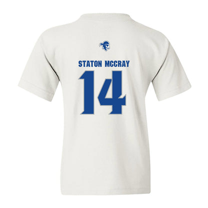 Seton Hall - NCAA Men's Basketball : AJ Staton McCray - Classic Shersey Youth T-Shirt-1